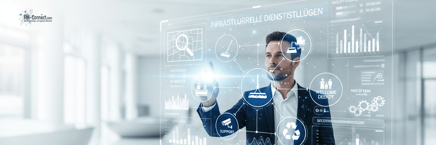 Infrastrukturservices im FM Audit zur Bewertung von Betrieb Wartung und Servicequalität